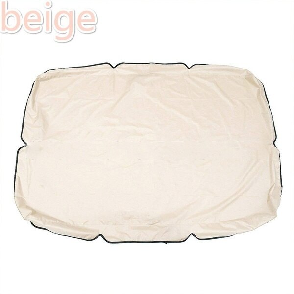 Schommelstoelhoes, tuinluifel, waterdichte bovenkap, stofdichte stofhoes voor tuin, binnenplaats, schommelstoelhoes voor buiten: Beige