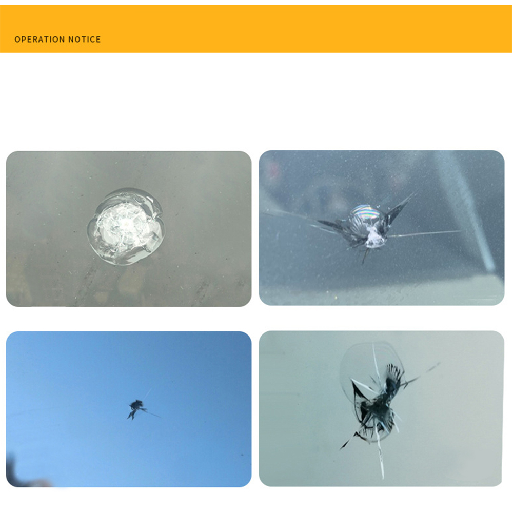 Glass Repair Kit DIY Car Windshield Repair Tool Window Glass Curing Glue Auto Glass Scratch Crack Restore Kit