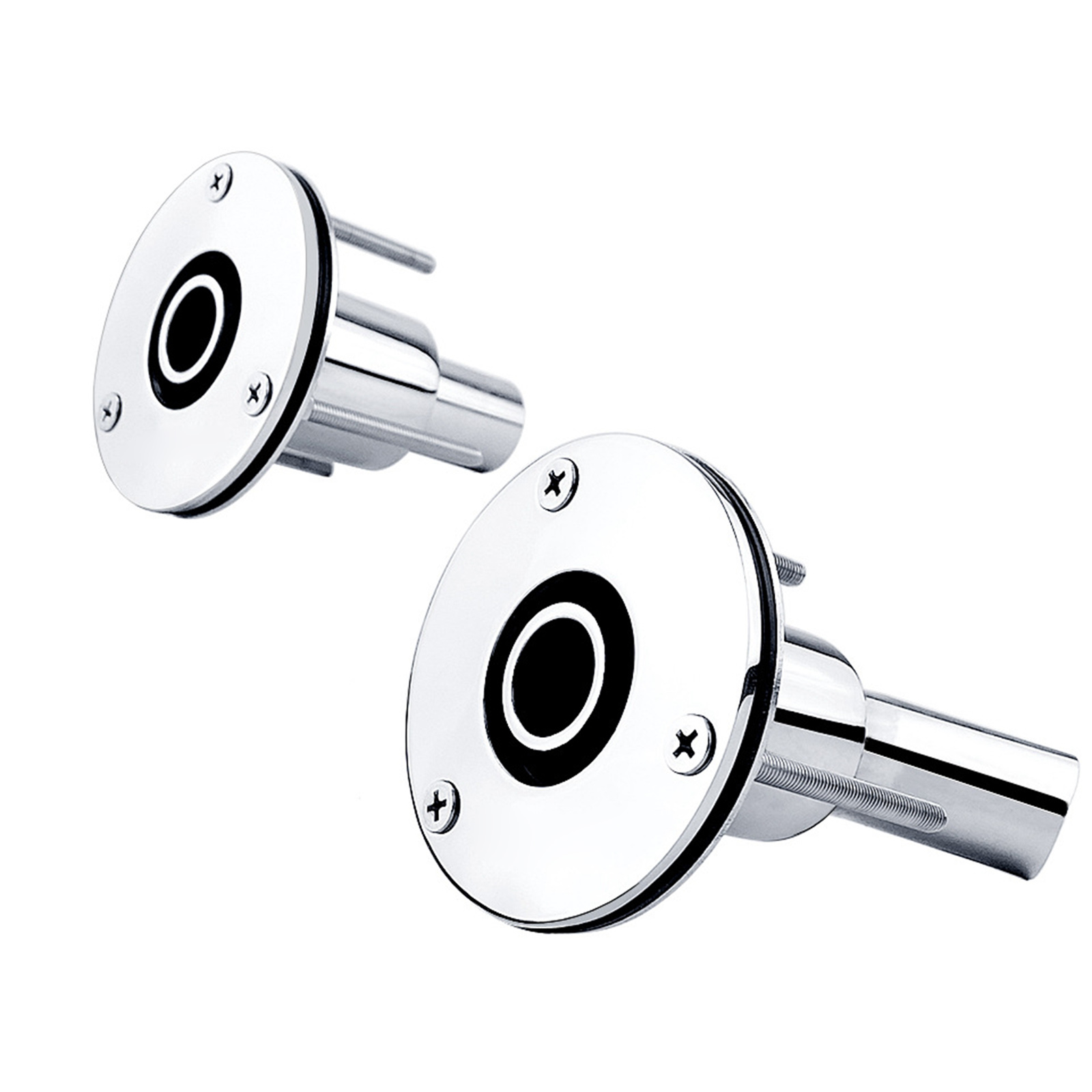 Stainless Steel 316 Thru Hull Exhaust Fitting Tube Pipe Socket Hardware Part of Air Diesel Heater For Boat Truck Accessories