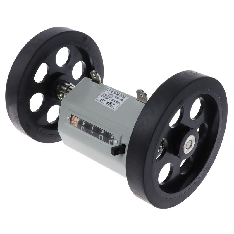 Medidor de distancia de longitud mecánica Z 96-F, contador de doble rueda rodante 0-9999,9 m
