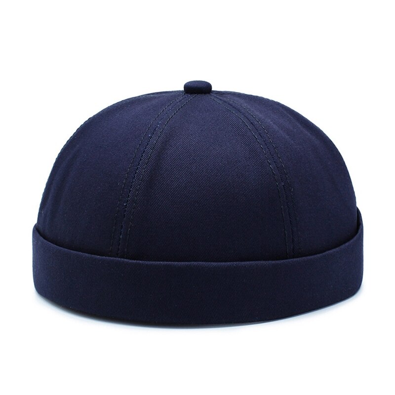 Bärbar justerbar unisex bennie hatt praktisk utomhus vandring fiske sport hattar enfärgad hip hop hatt kalot: Zq