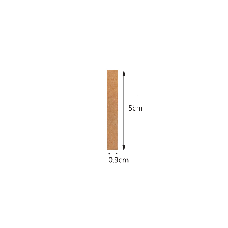 50Pcs 6mm 8mm 12.5mm 13mm Wooden Candles Wick with Sustainer Tab Candle Wick Core for Candle Making Supply Soy Parffin Wax: light green