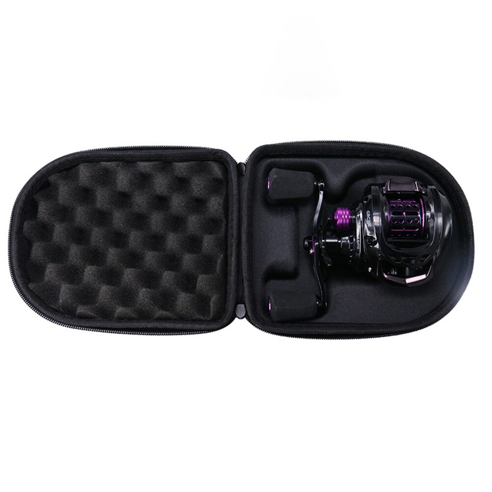 Fishing Reel Storage Bag Waterproof Protective Portable EVA Hard Shell Casting Case For Baitcasting Reel Fishing Accessories