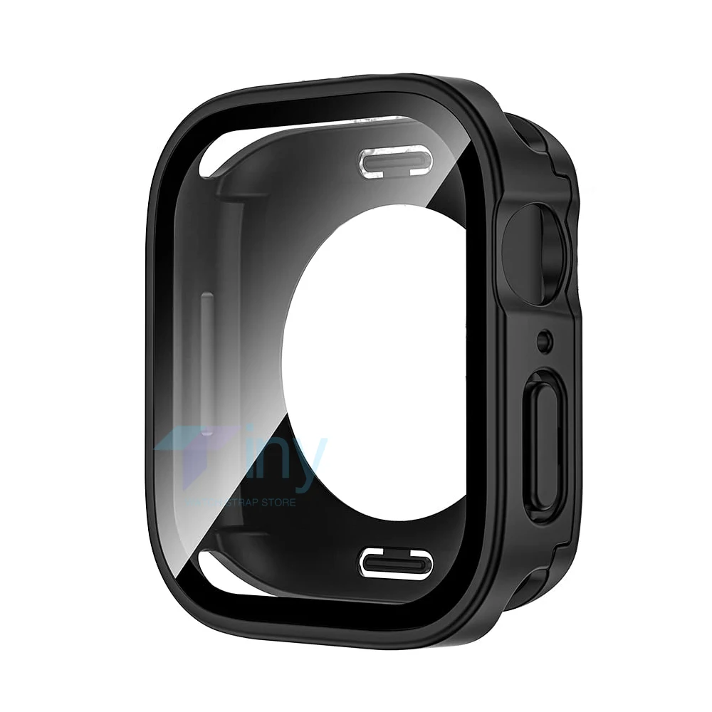 Waterproof Cover for Apple Watch Case 44mm 40mm 41mm 45mm Screen Protector Edge Bumper For IWatch Series 9 8 7 6 SE 5 4 Back 360: Blue / 4 - 6.9 Inches