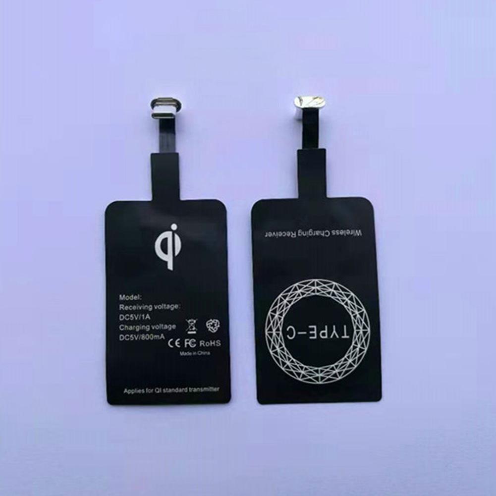 Draadloos Opladen Ontvanger Patch Voor Android Type-C Universele Micro Usb Type C Snelle Draadloze Oplader Adapter 600-8000mA