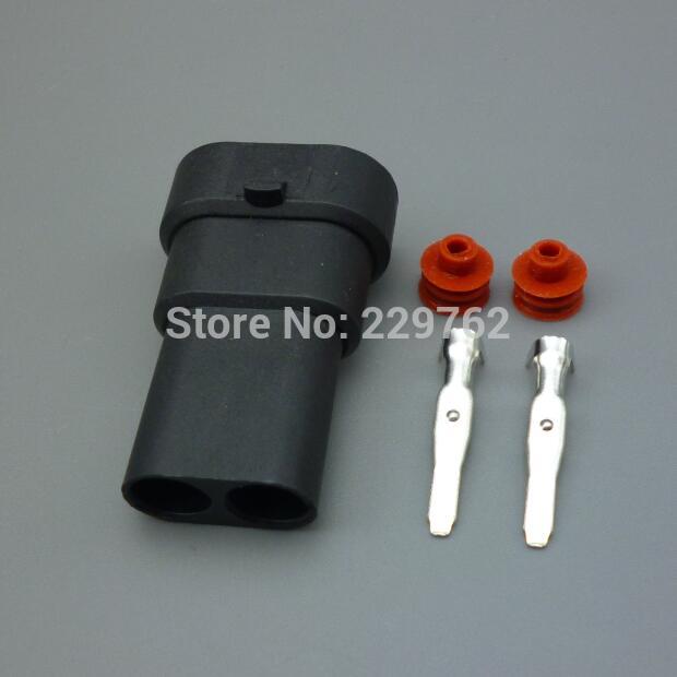 shhworldsea 9006 HB4 H10 Female Adapter Connector W/Terminal Pins HID Xenon Light Bulb Halogen Lamp Plug Socket 12 24v connector: 2sets male