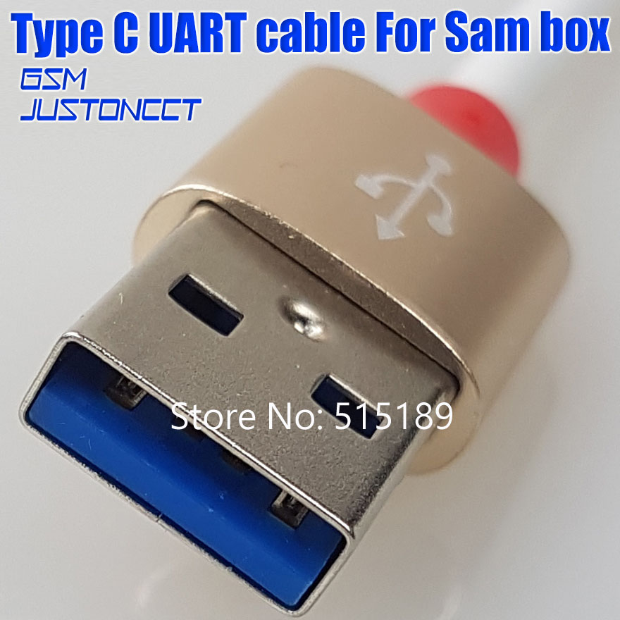 plus récent 100% Original type-c câble UART câble pour et SAM PRO boîte et SAM boîte pour samsung S8,