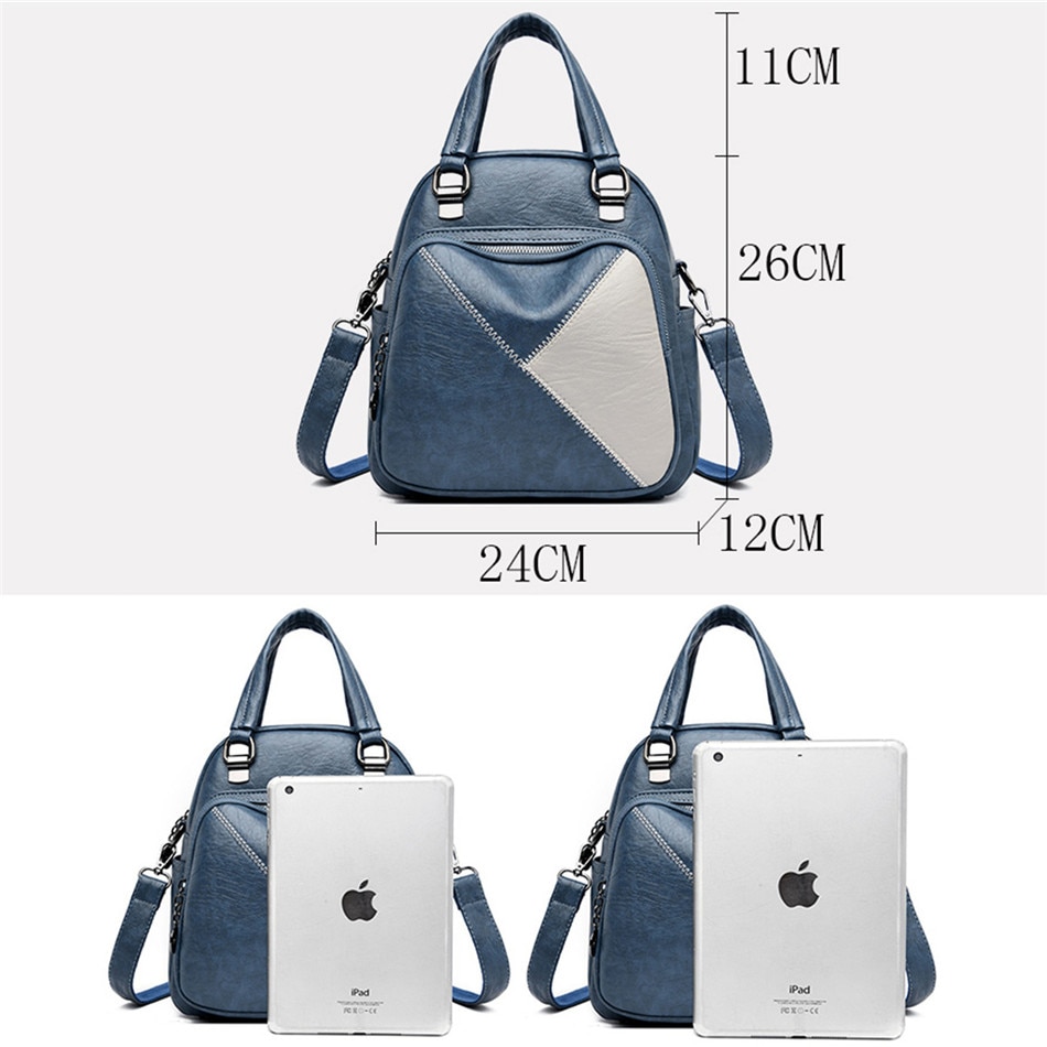 Multifunctionele damestas luxe handtassen splice dames schoudertassen crossbody tas voor dames handtas bolsas