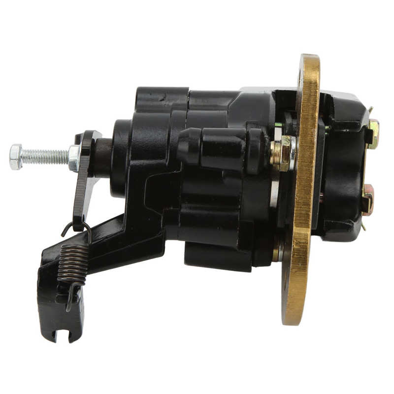 Brake Caliper Assembly Aluminum Alloy Rear Brake Caliper Stable Deceleration for Motorcycle