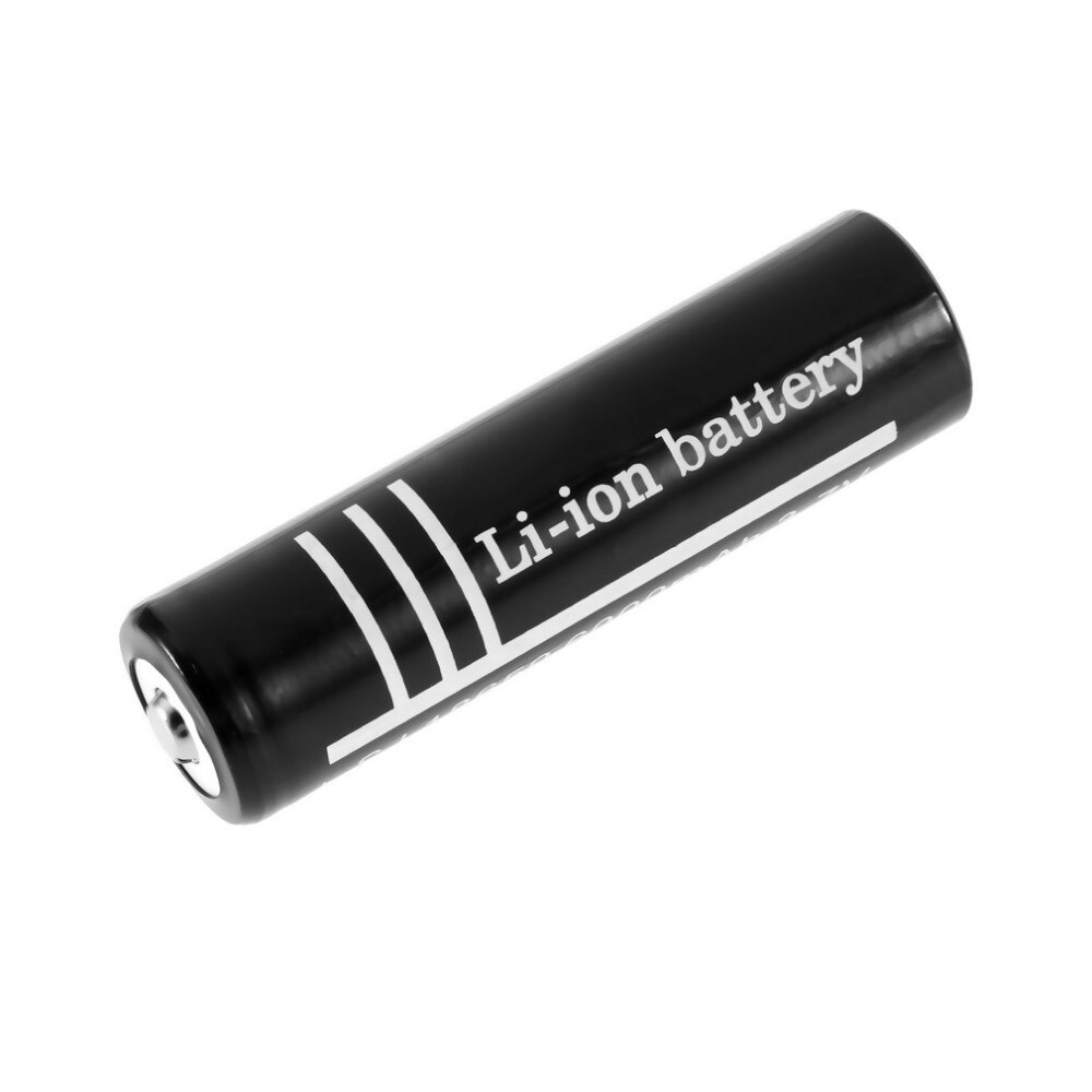 4Pcs/lot Lithium Li ion Rechargeable Battery 18650 Batteries 3.7V 6000mAh for Flashlight Torch
