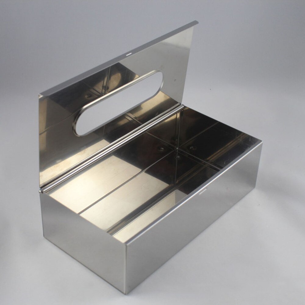Rectangle Paper Facial Tissue Box Cover Holder Wall Mounted Or Freestanding Use For Bathroom Vanity Countertops Bedroom Dressers