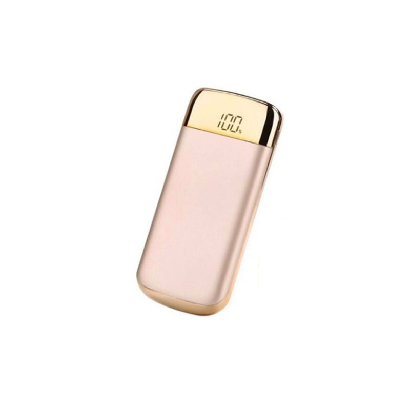 30000mah Power Bank External Battery PoverBank 2 USB LED Powerbank Portable Mobile phone Charger for Xiaomi MI iphone 7 8 XR 11: Gold