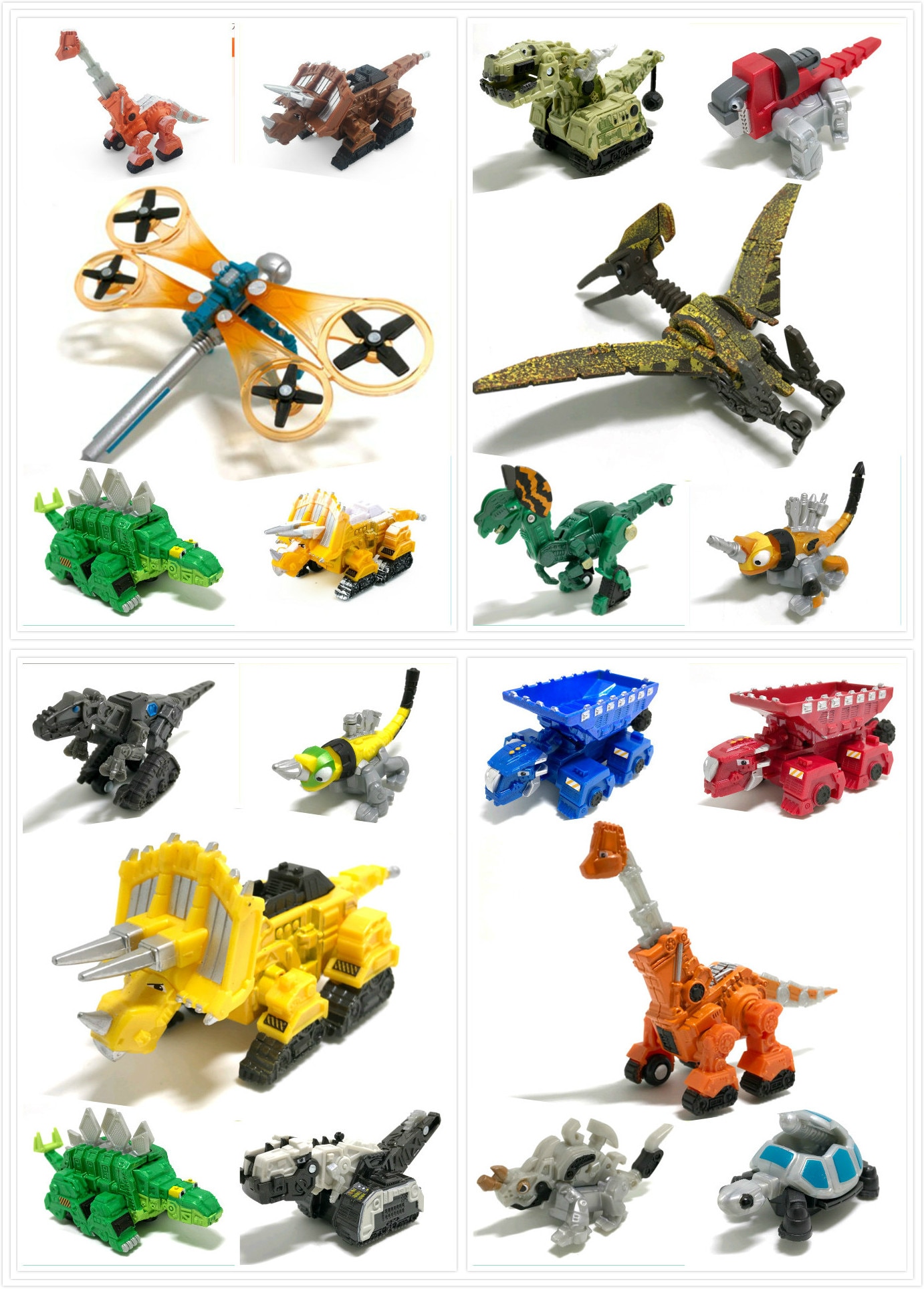 Giocattoli di scena Dinotrux truck toy car nuova collezione modelli di giocattoli di dinosauro modelli di dinosauri bambini presenti Mini giocattoli per bambini