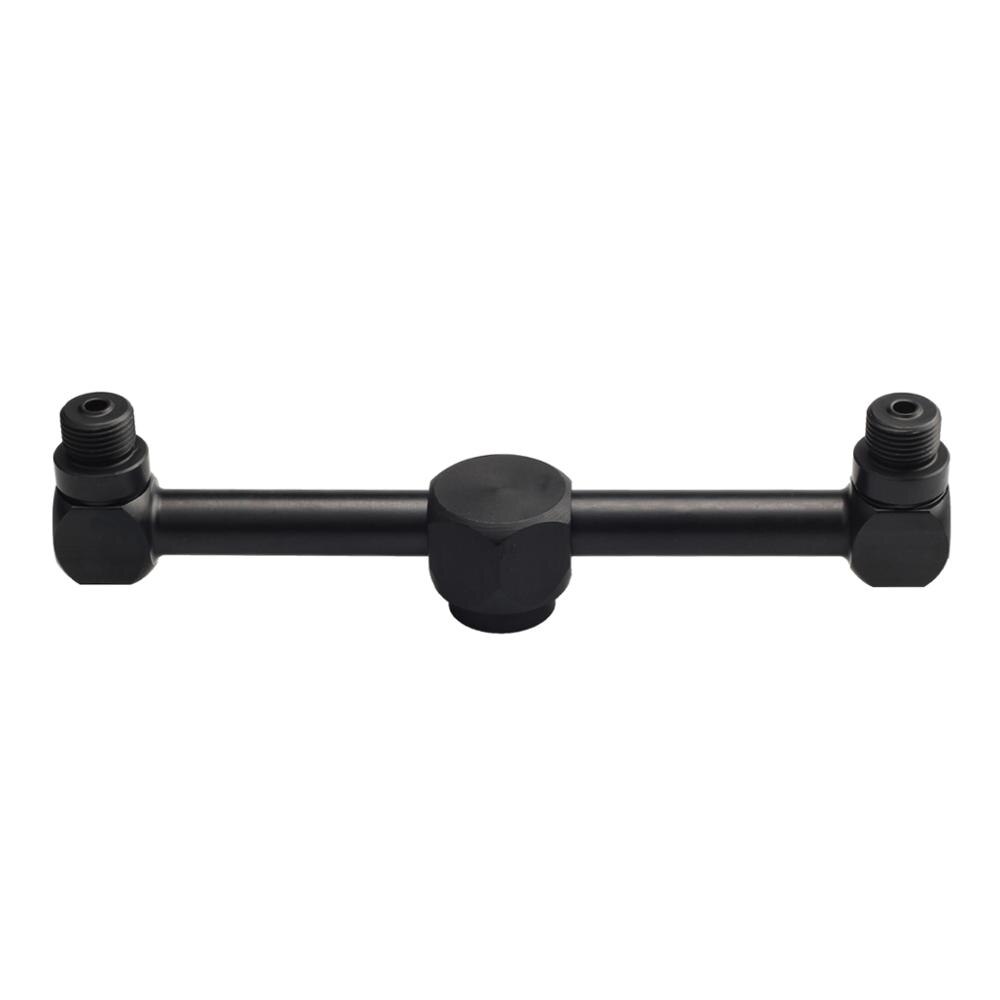 Jeebel-Divisor de linterna de Gas para campamento, adaptador de cilindro de Gas para estufa de Camping al aire libre: 2 Mata Black