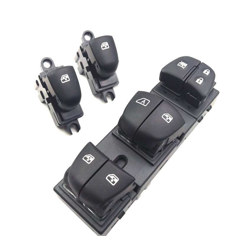 7 LED Auto Power Window Switch/Single Window switch With LED For Nissan Qashqai/Altima/Sylphy/Tiida/X-Trail Orange light: For nissan Qashqai