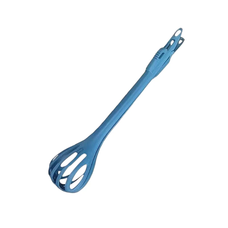 Zacisk dla chomika pułapka na szczury małe zwierzęta czyszczenie gniazd z zamkiem ochrona dłoni przed gryzakiem małe artykuły dla zwierząt interaktywne zabawki L: Niebieski