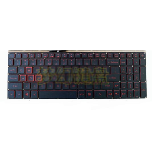 FOR ACER Predator Helios 300 G3-571 G3-572 Keyboard keypad: G3-572 Red-black