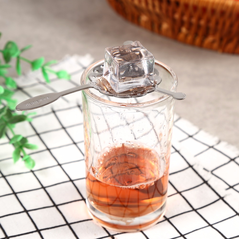 Cucharas de absenta de acero inoxidable, colador de alambre mezclado, coctelera, filtro para bebidas, barra de ajenjo, accesorios para Bar