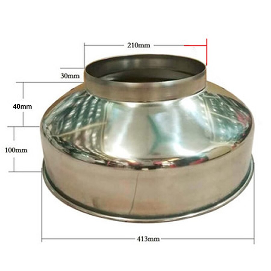 Embudo de acero inoxidable grueso de gran diámetro con pantalla de filtro, embudo industrial para cocina, embudo grande