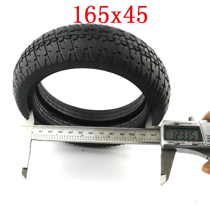 Neumático sólido de gran para Hoverboard, piezas de repuesto de patinete eléctrico de autobalance, 6,5x45, 6,5 pulgadas