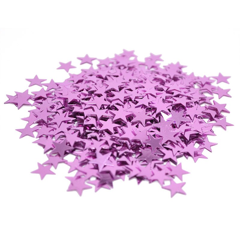 15g/bag 6mm/10mm Acrylic Stars Table Confetti Sprinkles for Wedding Birthday Party Decoration Confetti Nail Art Craft Supplies