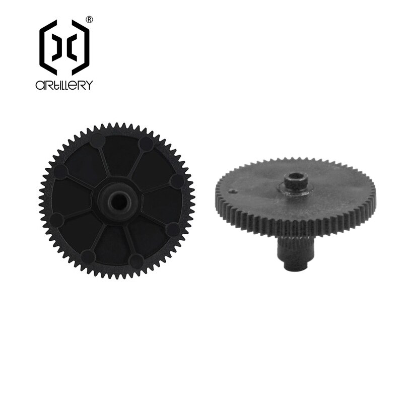Artillery 3d printer tilbehør hornet originale reservedele titan ekstruder gear guide rør ekstruderingshåndtag ekstrudercover: Stort gear sæt