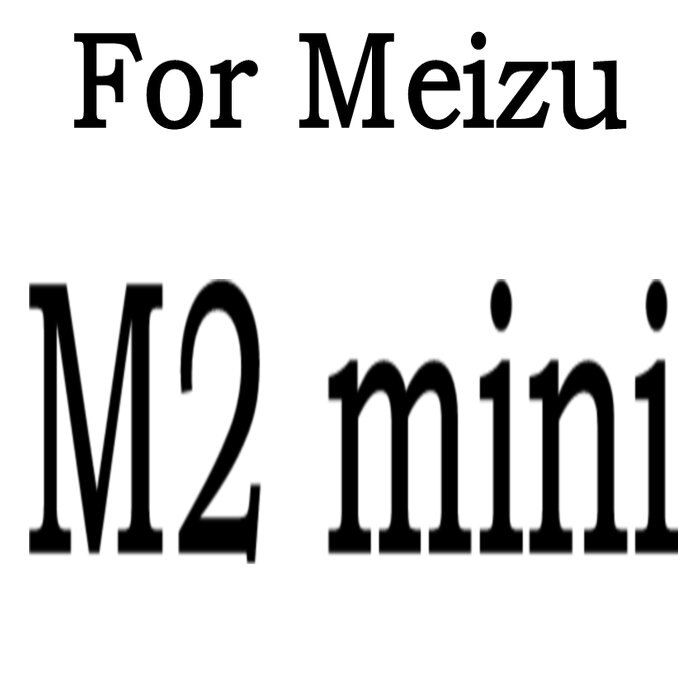 9H Gehärtetes Glas Bildschirm Schutz schutz fallen für Meizu M2 Hinweis Mini meizu MX4 MX5 Profi 5 metall GLAS Film: Meizu M2 Mini