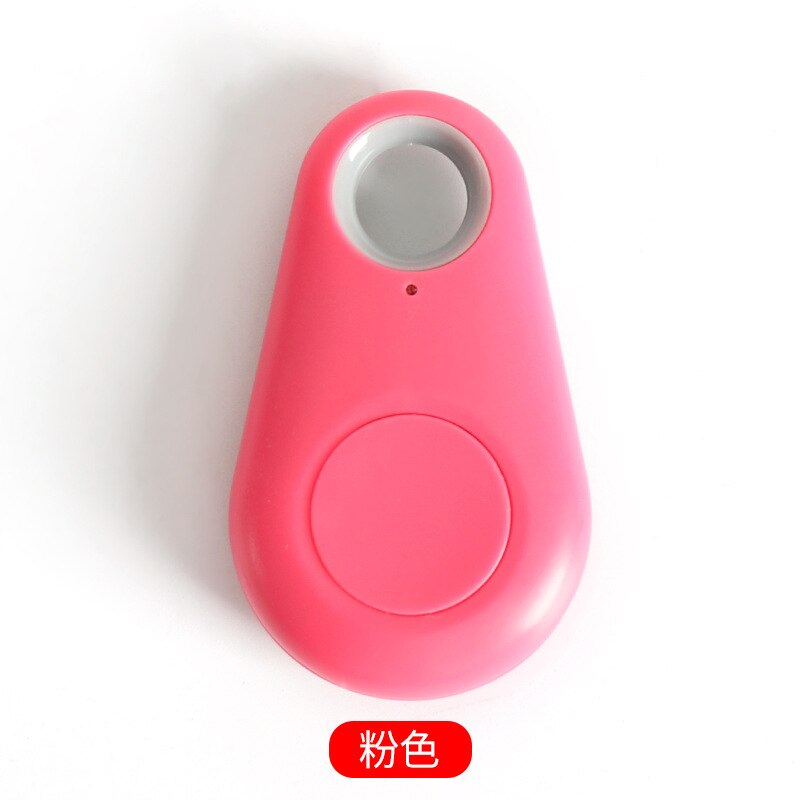 Bluetooth 4.0 Tracker Gps Locator Mini Tag Alarm Portemonnee Sleutel Hond Tracker Anti-Verloren Pocket Smart Tracker levert: Roze