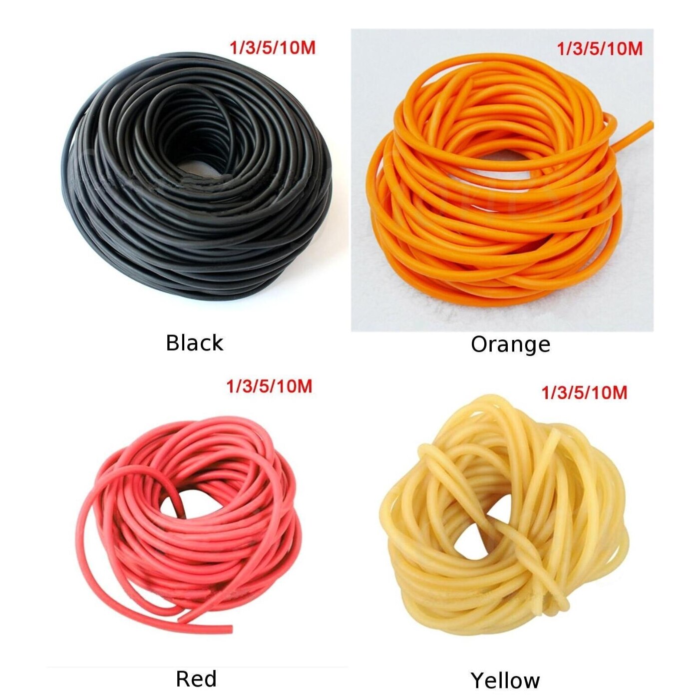 Outdoor Rubber Band Doel 1 Meter 3 Meter 5 Meter 10 Meter Latex Rubber