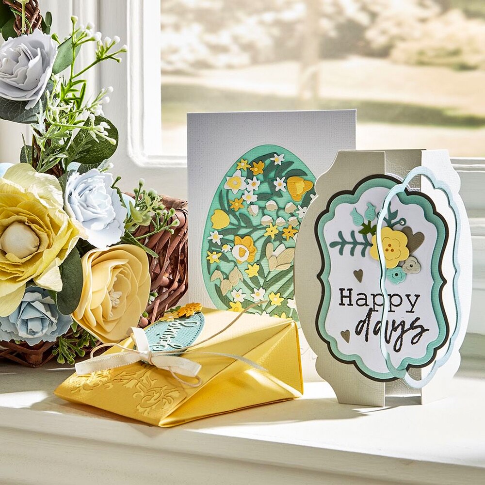 Unique Words Welcome Spring Script Banner Sentence Clear Silicone Stamps Happy Day Wishes Foliage Flower 2022