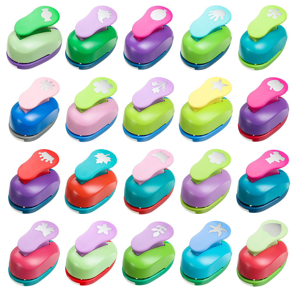 Handmade Hole Punch Paper Shaper Cutter DIY Embossing Device Paper Craft Shape Cutter Scrapbook Cards Photo Album Accessories