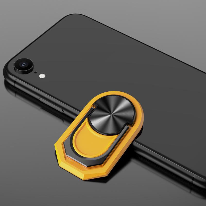 Thin Metal Mobile Phone Ring Socket Holder Universal Telephone Magnetic Car Bracket Stand Luxury Accessories Finger Ring Mounts