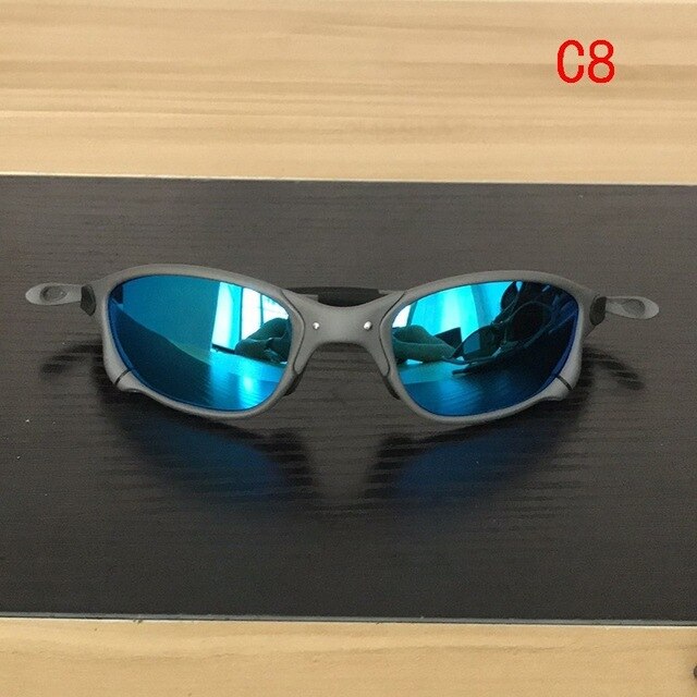 Lunettes de cyclisme sport polarisées lunettes de soleil vélo extérieur lunettes  uv400 verres polarisés  cp005-5: C8