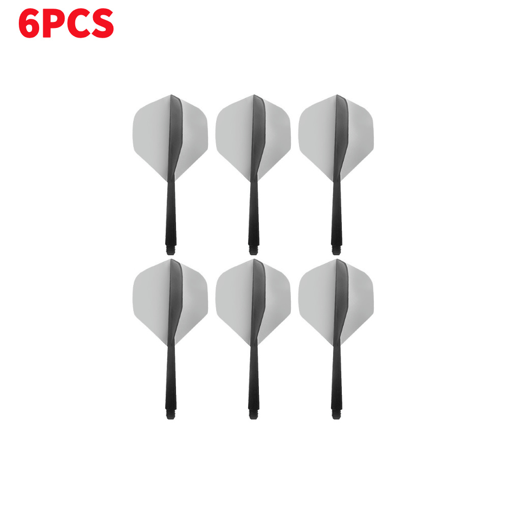 Vols et arbres de fléchettes intégrés, 3 à 15 pièces, fléchettes professionnelles Anti-chute, arbre et vols intégrés en plastique, accessoire de fléchettes: Violet