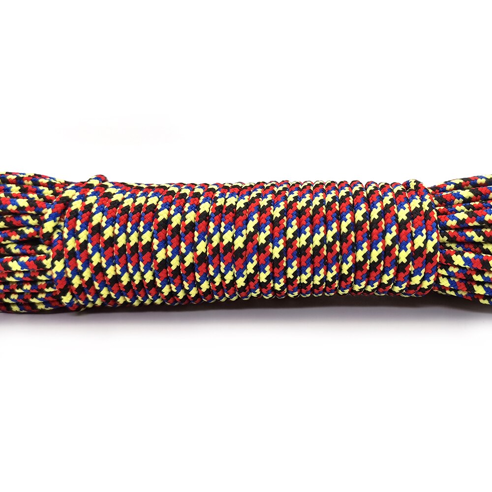 100 metrów 3mm sznur liny spadochron smycz liny do wspinaczka Survival sprzęt bransoletka Paracord maska smycze bransoletka Paracord