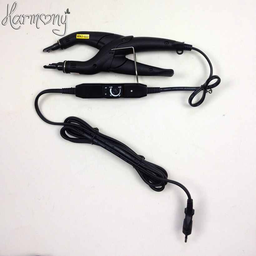 ! (1 piece) Fusion Hair Extension Iron Tool Adjustable Temperature Fusion Heat Connector