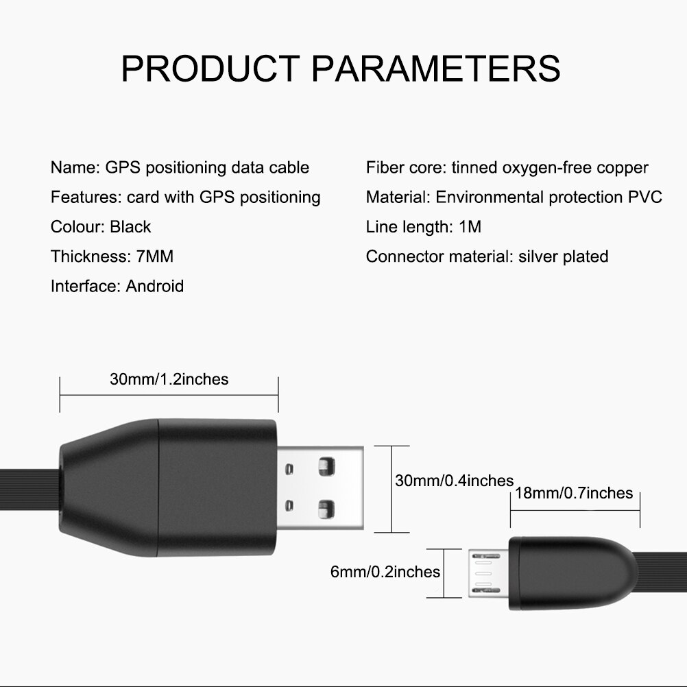 Car GPRS Tracker Vehicle Car Tracking Device Micro USB Cable Real Time GSM