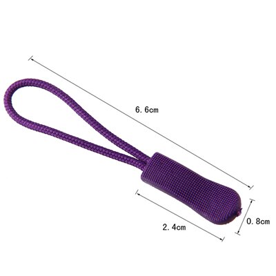 20Pcs Plastic Rope Zipper Pull Replacement With Strap for Outdoor Backpack Gym Suit Garment Bag Parts Accessories: Style 28