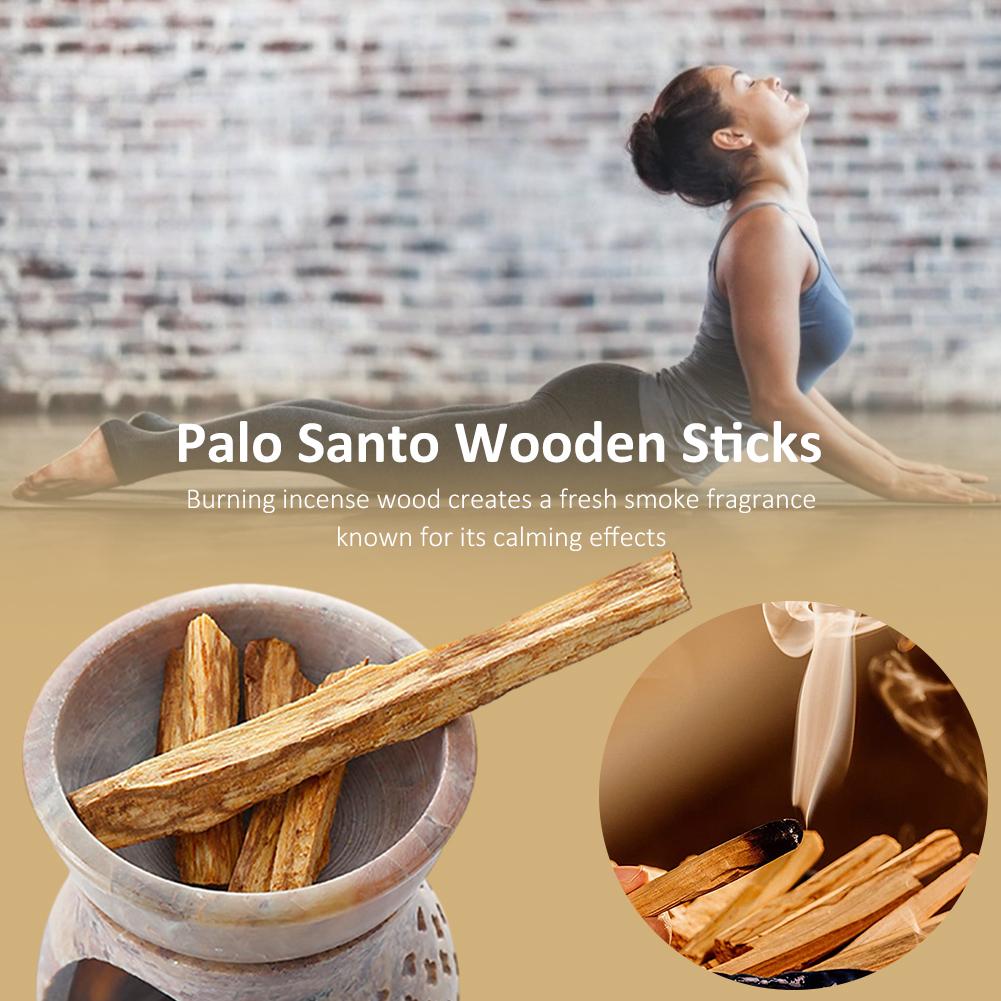 30G Palo Santo Wood Smudging Stick Wooden Palo Santo Helps To Keep Away Mosquitos And Insects For Its Calming Effects Ideal