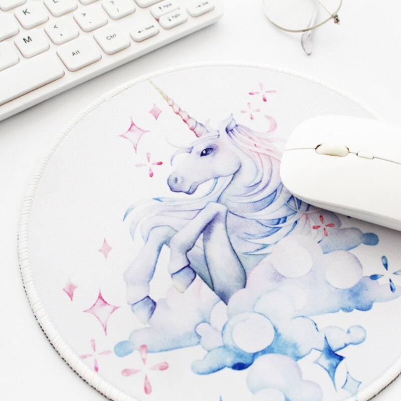 Flamingo Unicorn Waterproof Office Desk Mat Accessories Organizer School Supplies Mouse Mat