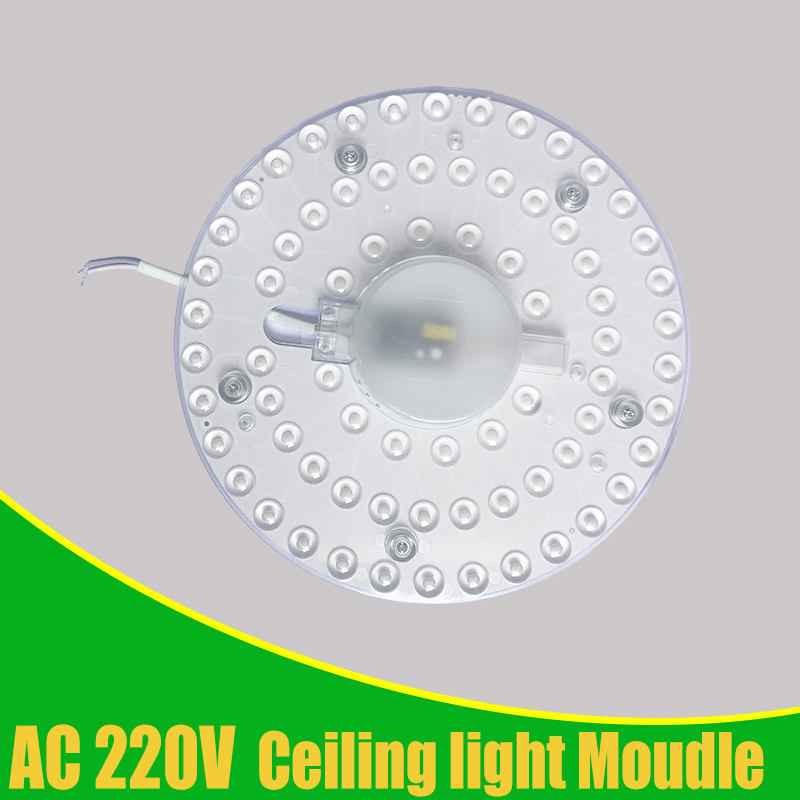Plafond Lampen Led Module Ronde AC220-240V 12W 18W 24W 36W Led Licht Vervangen Plafondlamp Verlichting bron Handig Installatie
