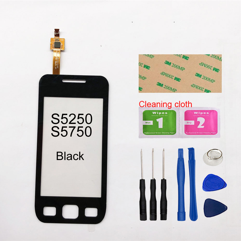 3.2'' For Samsung Galaxy Wave 525 S5250 S5750 S5750E Touch Screen Digitizer Touch Panel Front Glass Lens Sensor: Black And Tools