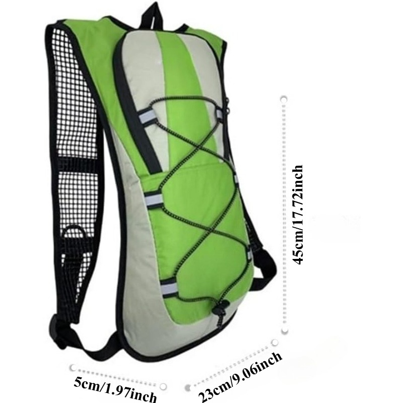 Lauf-Hydrationsweste - Leichter Isolierter Hydrationsrucksack mit Stauraum für Radfahren, Wandern, Laufen, Klettern, Camping
