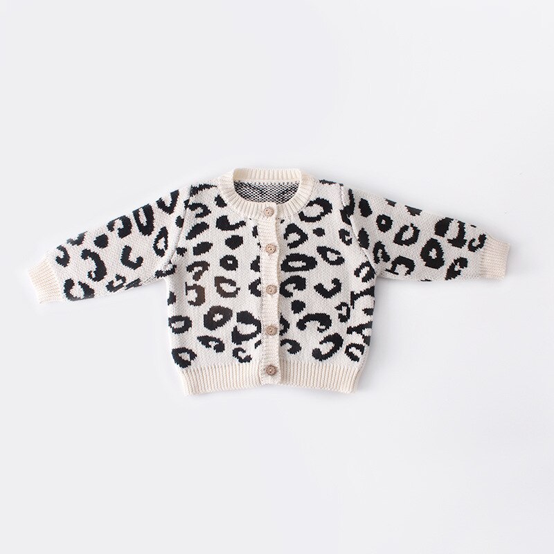 MILANCEL baby bodys nettes kind mädchen outfit leopard kleinkind jungen kleidung: sweater / 9m