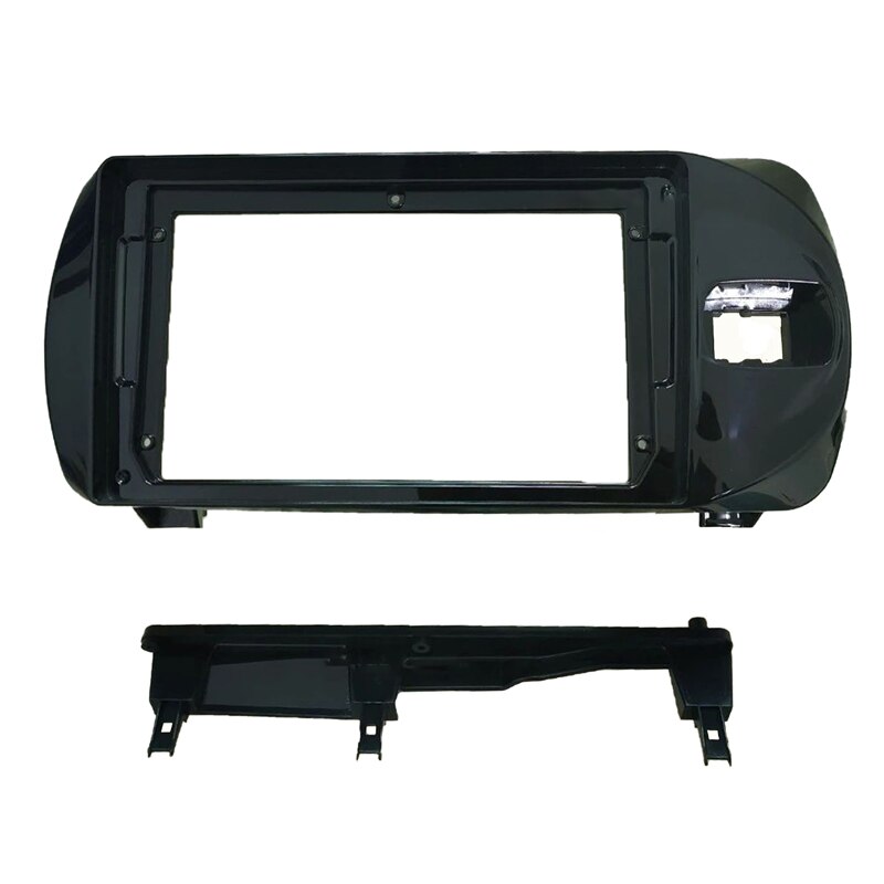 Android Car Radio Frame Kit For TOYOTA VITZ Right Hand Drive Auto Stereo Center Console Fascia Trim Bezel Faceplate