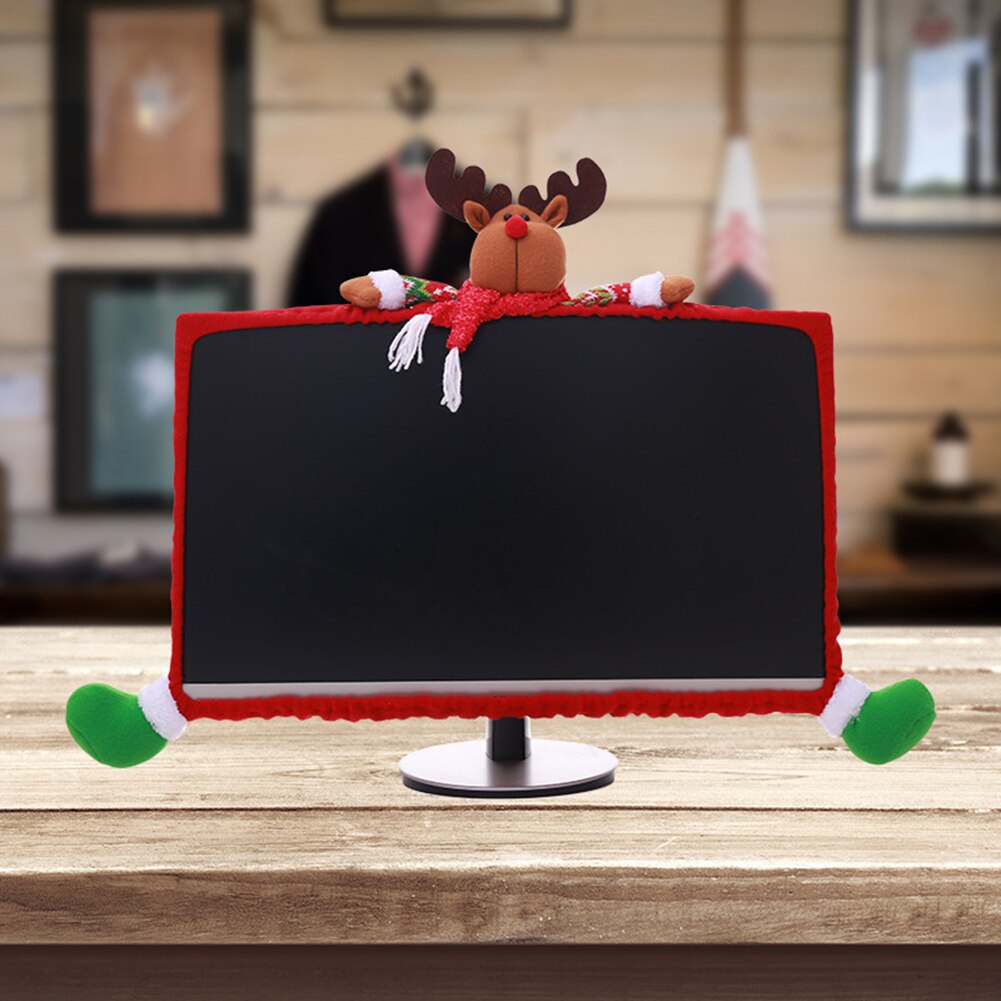 Xmas Kerstman Rendier Sneeuwpop Kerst Computer Sleeve Cover Decoratie Boost up Kerst met deze computer mouw