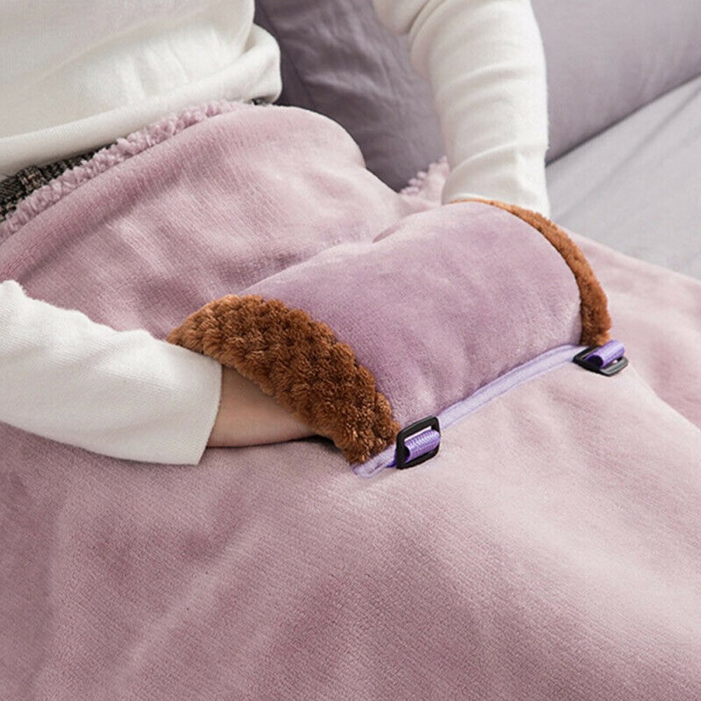 Chal almohadilla térmica suave coche USB carga invierno cálido manta eléctrica dormitorio Oficina cuidado de la salud decoración del hogar cuello hombro