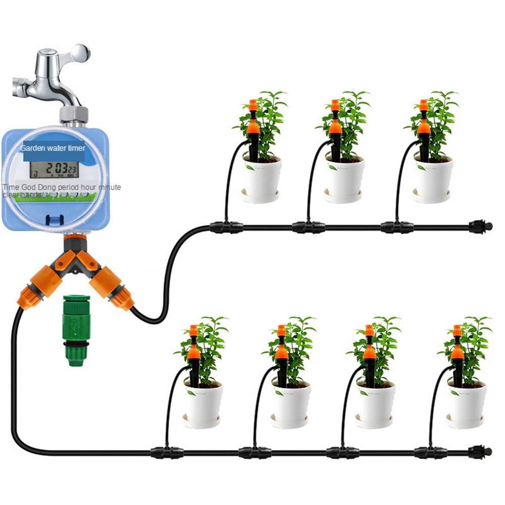 B-LIFE Digital Water Timer for Garden Yard Lawn Drip Irrigation Watering System IP68 Waterproof LCD Display Screen Controller