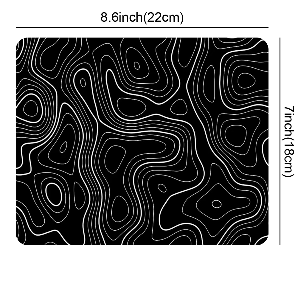 1PC Large Mouse Pads For Desk, Gaming Mouse Pad, Mouse Pad with Stitched Edges and Non-Slip Rubber Base, Extended Mouse Pad: Navy Blue
