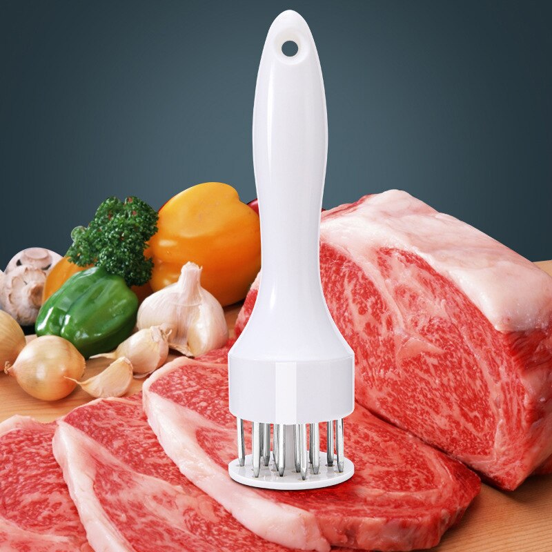 Rvs Vleesvermalser Naald Vlees Hamer Tenderizer Koken Gereedschap Keuken Gereedschap Koken Bakken Accessoires Voor Keuken